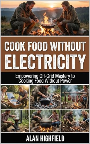Cook Food Without Electricity: Off Grid Cooking Secrets to Thrive Without Power | How to Cook Delicious & Satisfying Meals When The Grid Fails | Self Sufficient Cooking Without Electricity (Kindle Edition)
