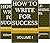 How to Write for Success Book Series by Brenda C. Mohammed