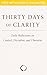 Thirty Days of Clarity by Chronas Byrd
