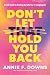 Don't Let That Hold You Bac...