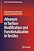 Advances in Surface Modification and Functionalization in Textiles (Textile Science and Clothing Technology)