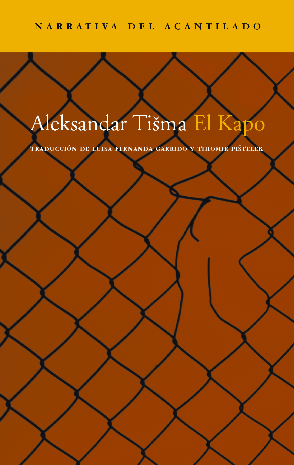 Portada de El Kapo, de Aleksandar Tišma