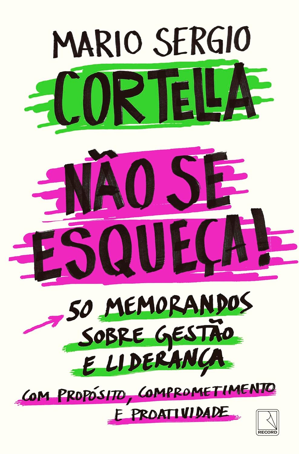 Não se esqueça!: 50 memorandos sobre Gestão e Liderança com Propósito, Comprometimento e Proatividade