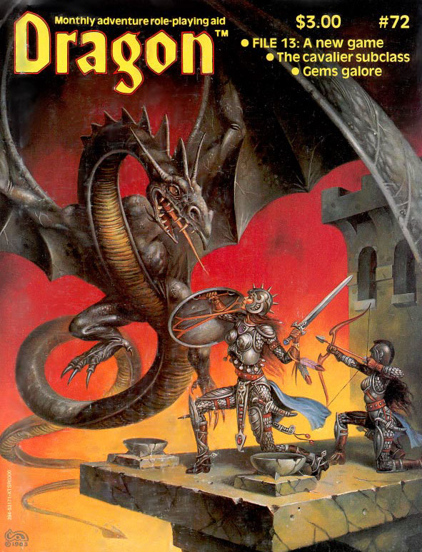 Dragon Magazine #72 (April 1983) (Dragon Magazine, #72)