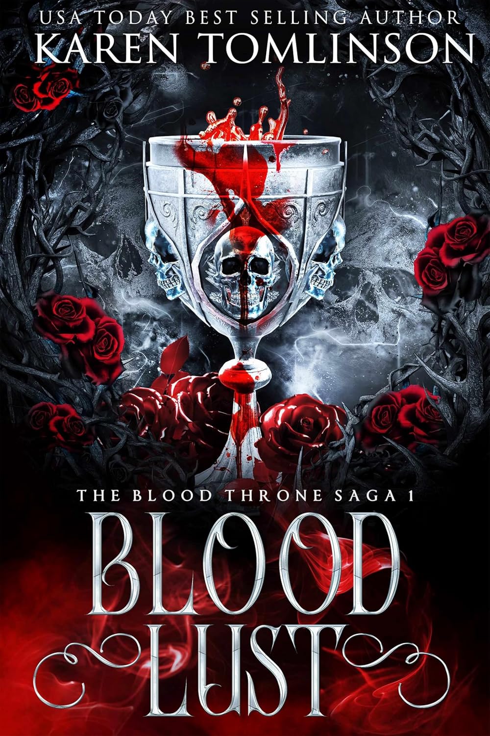 Blood Lust: A Paranormal Vampire Romance (Blood Throne Saga Book 1)