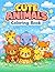 Cute Animals Coloring Book:...