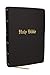 KJV Compact Large Print Bible, Black Leathersoft, Red Letter, Comfort Print