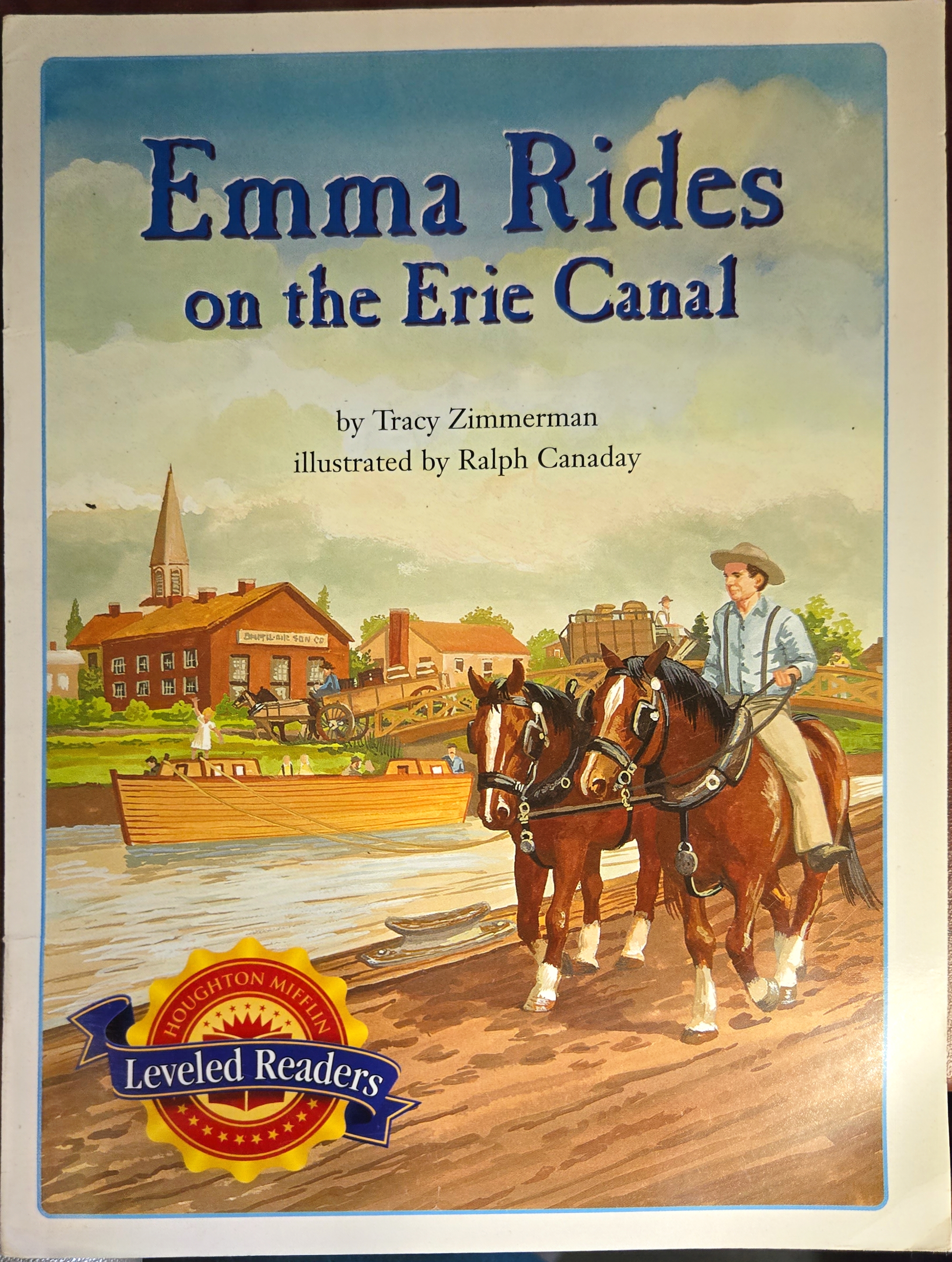 Emma Rides on the Erie Canal (Hardcover)