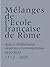 Mélanges de l'École française de Rome. Italie et Méditerranée modernes et contemporaines 137-2 (2025)