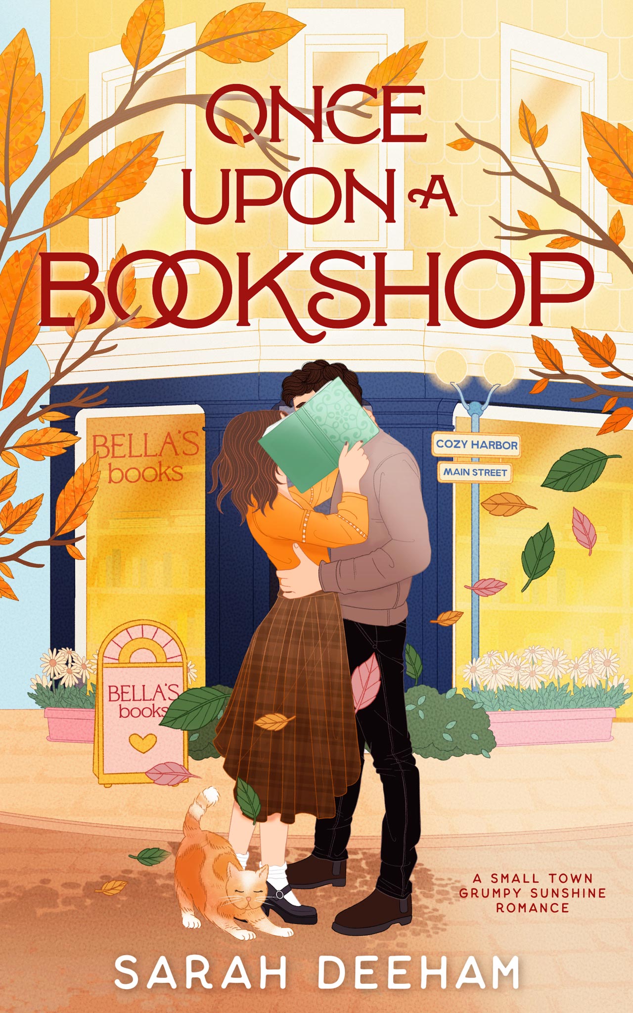 Once Upon a Bookshop: A grumpy sunshine small town cozy romance