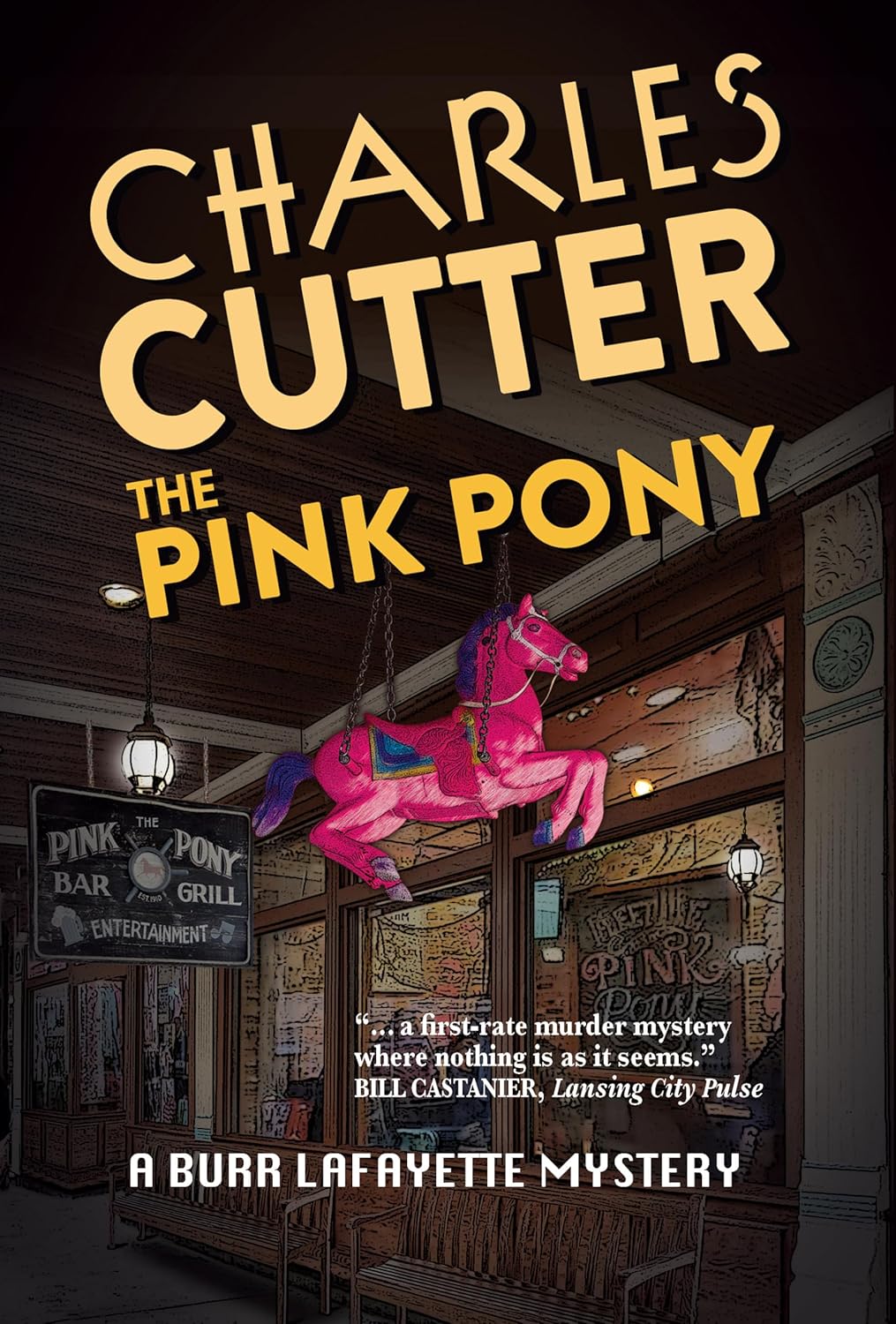 The Pink Pony: Murder on Mackinac Island (Burr Lafayette Mystery Book 1)