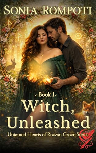 Witch, Unleashed: A Spicy Paranormal Witch Romance with Shapeshifting Magic, Enemies to Lovers Tension, and a Curvy Heroine (Untamed Hearts of Rowan Grove Series Book 1)