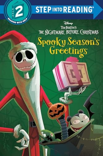 Spooky Season's Greetings (Disney Tim Burton's The Nightmare Before Christmas) (Step into Reading, Step 2)