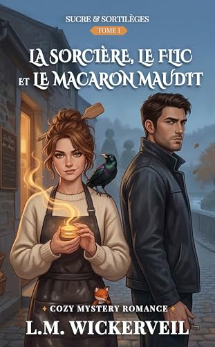 La Sorcière, Le Flic et le Macaron: Un cozy mystery paranormal à Durbuy, la plus petite ville du monde, dans les Ardennes belges (Sucre & Sortilèges t. 1) (French Edition)