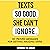Texts So Good She Can't Ign...