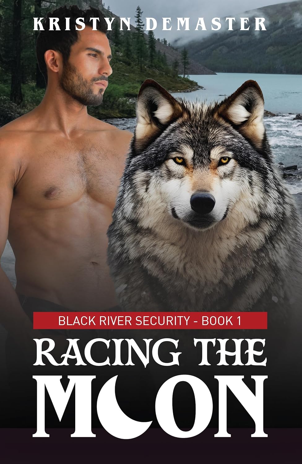 Racing the Moon: A Valentine's Day Shifter Romance Novella (Black River Security Book 1)