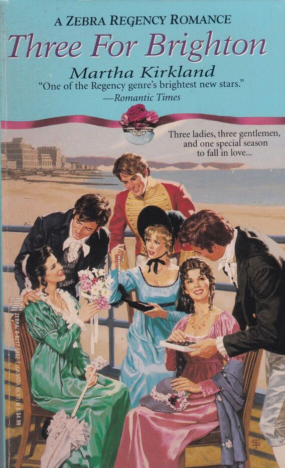 Three for Brighton (Zebra Regency Romance)