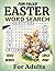 Christian Easter Word Search for Adults and Seniors by LodeStone Works