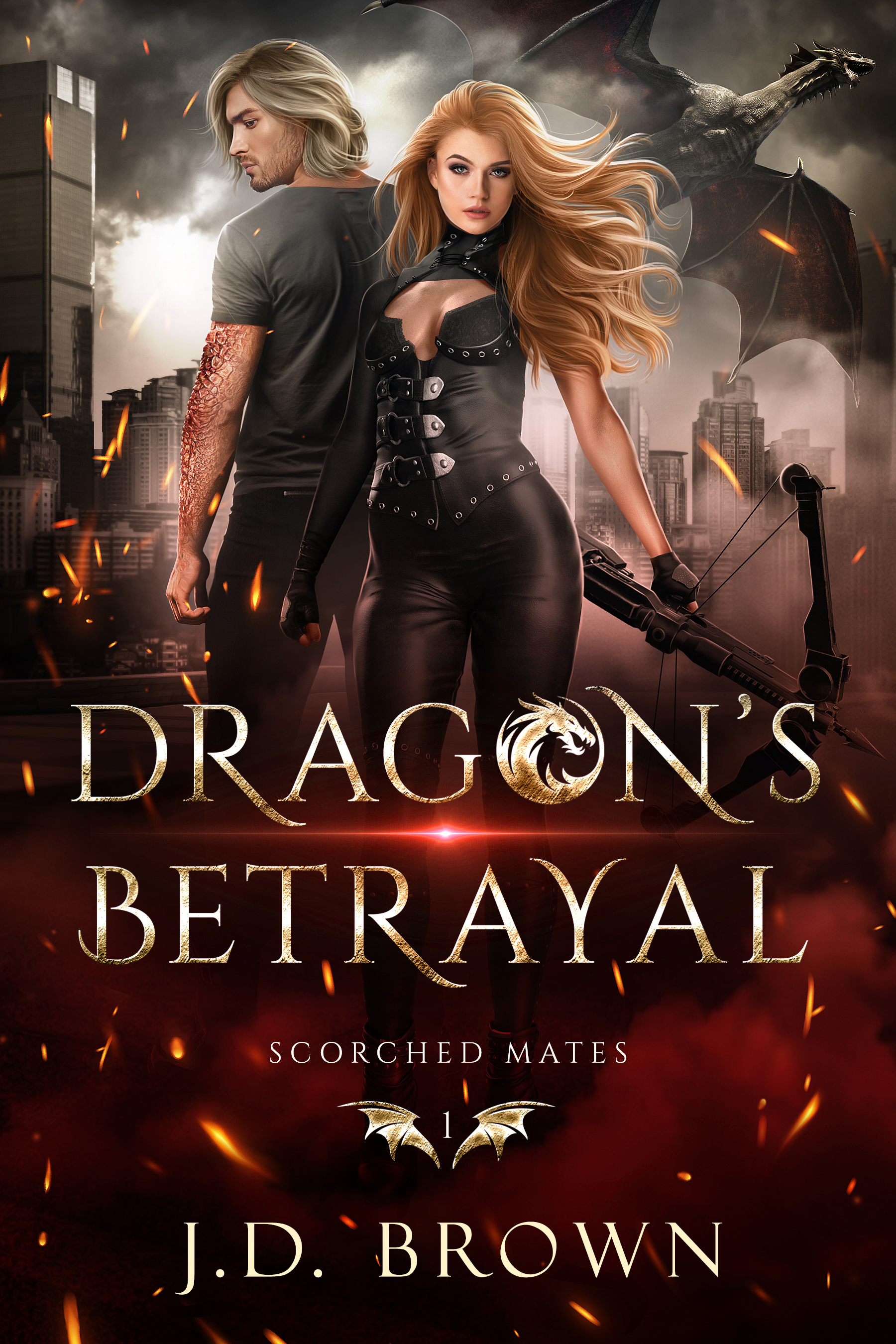 Dragon's Betrayal (Scorched Mates, #1)