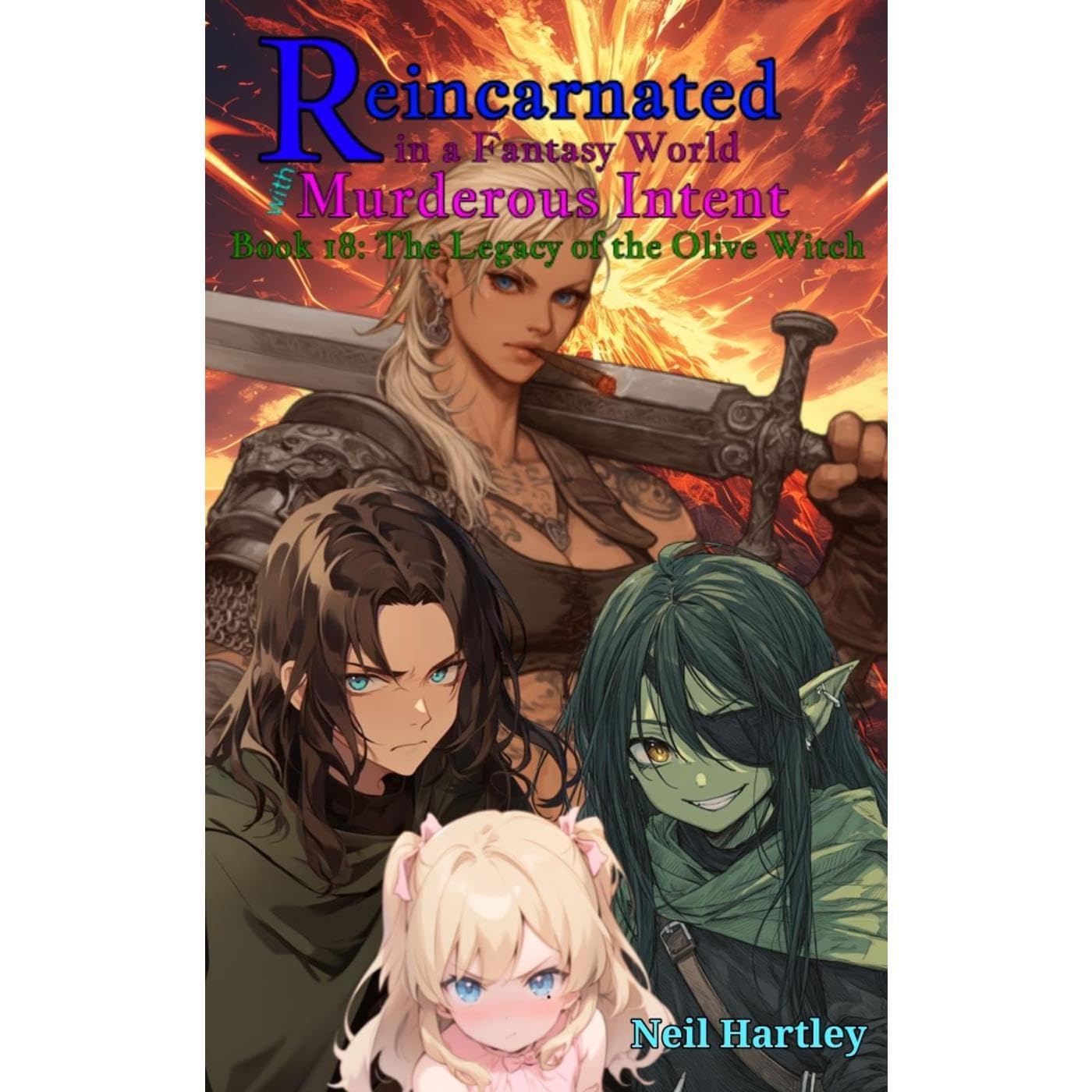 Reincarnated in a Fantasy World with Murderous Intent: Book 18: Legacy of the Olive Witch (Audible Audio)