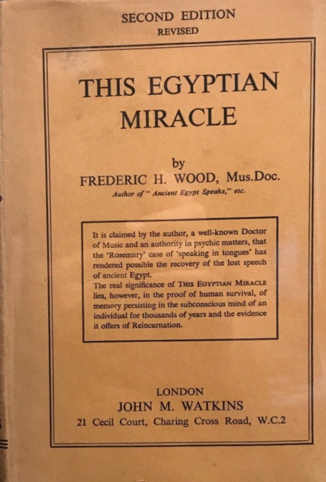 This Egyptian miracle: Or, The restoration of the lost speech of Ancient Egypt by supernatural means (Hardcover)