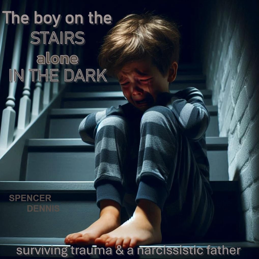 The boy on the stairs alone in the dark: surviving trauma & a narcissistic father