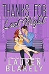 Thanks For Last Night by Lauren Blakely