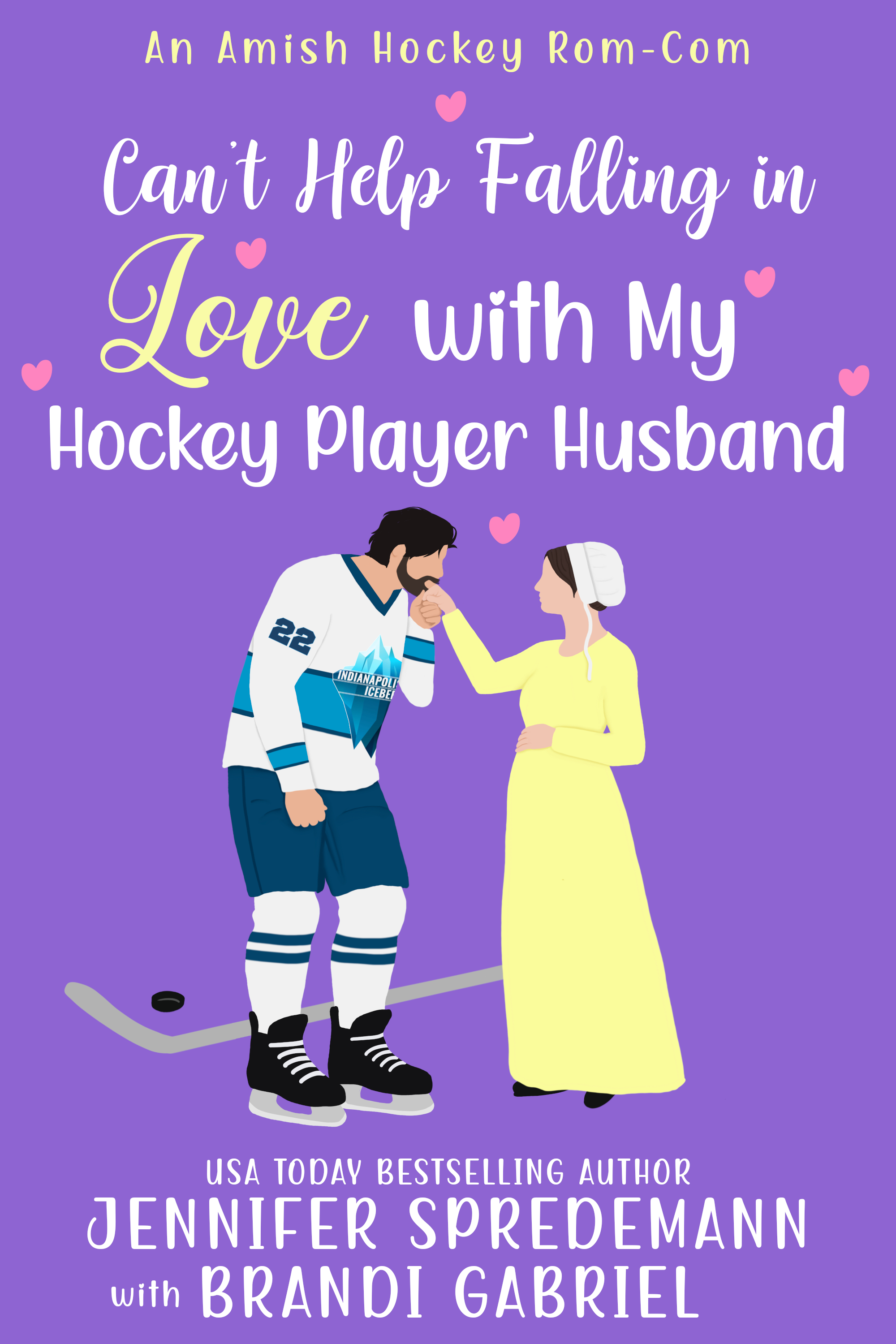 Can't Help Falling in Love with My Hockey Player Husband : An Amish Hockey Rom-Com (Kindle Edition)