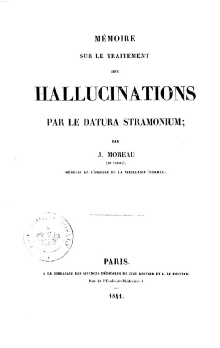 Mémoire Sur Le Traitement Des Hallucinations Par Le Datura Stramonium