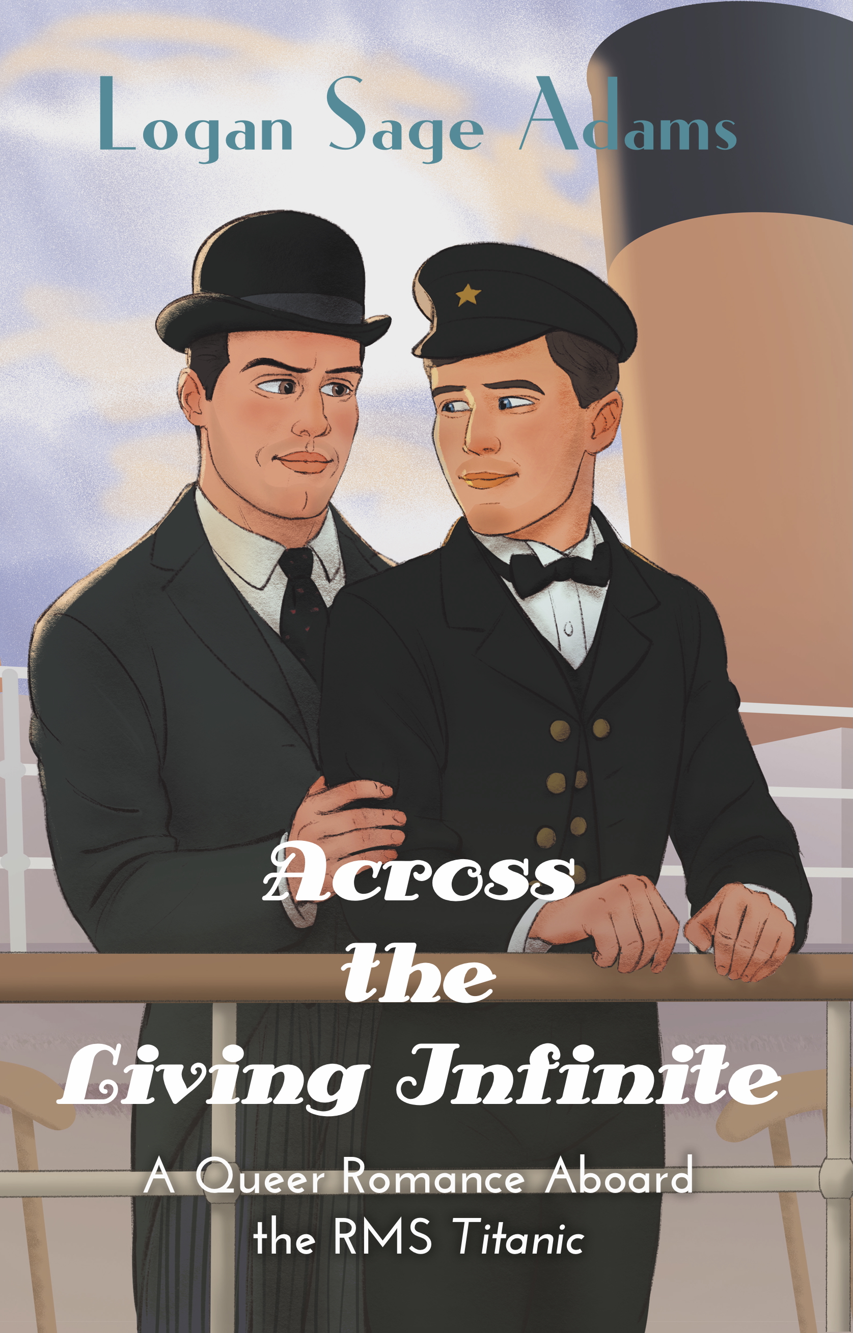 Across the Living Infinite: A Queer Romance Aboard the RMS Titanic (Kindle Edition)