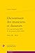 Dictionnaire Des Musiciens Et Danseurs: M-Z (French Edition)