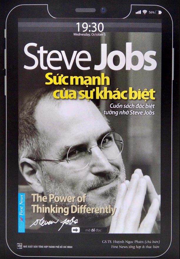 Steve Jobs: Sức Mạnh Của Sự Khác Biệt - Cuốn sách đặc biệt tưởng nhớ Steve Jobs