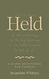 Held by Jacqueline Whitney