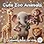 Cute Zoo Animals Coloring B...