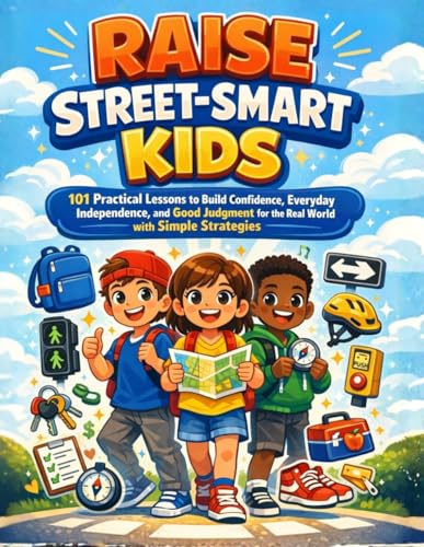 Raise Street-Smart Kids: 101 Practical Lessons to Build Confidence, Everyday Independence, and Good Judgment for the Real World with Simple Strategies (Paperback)