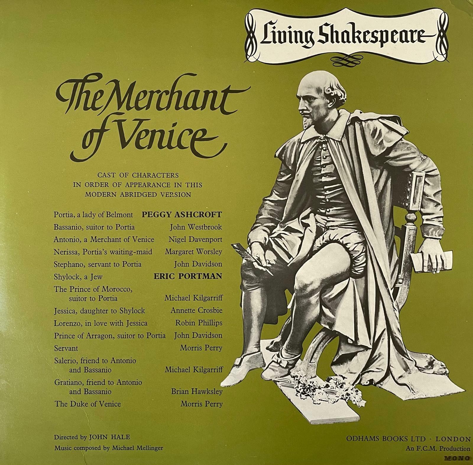 LIVING SHAKESPEARE MERCHANT OF VENICE