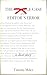 The Case of the Editor's Error by Timothy Miller