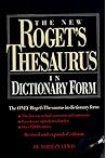 The New Roget's Thesaurus of the English Language in Dictionary Form