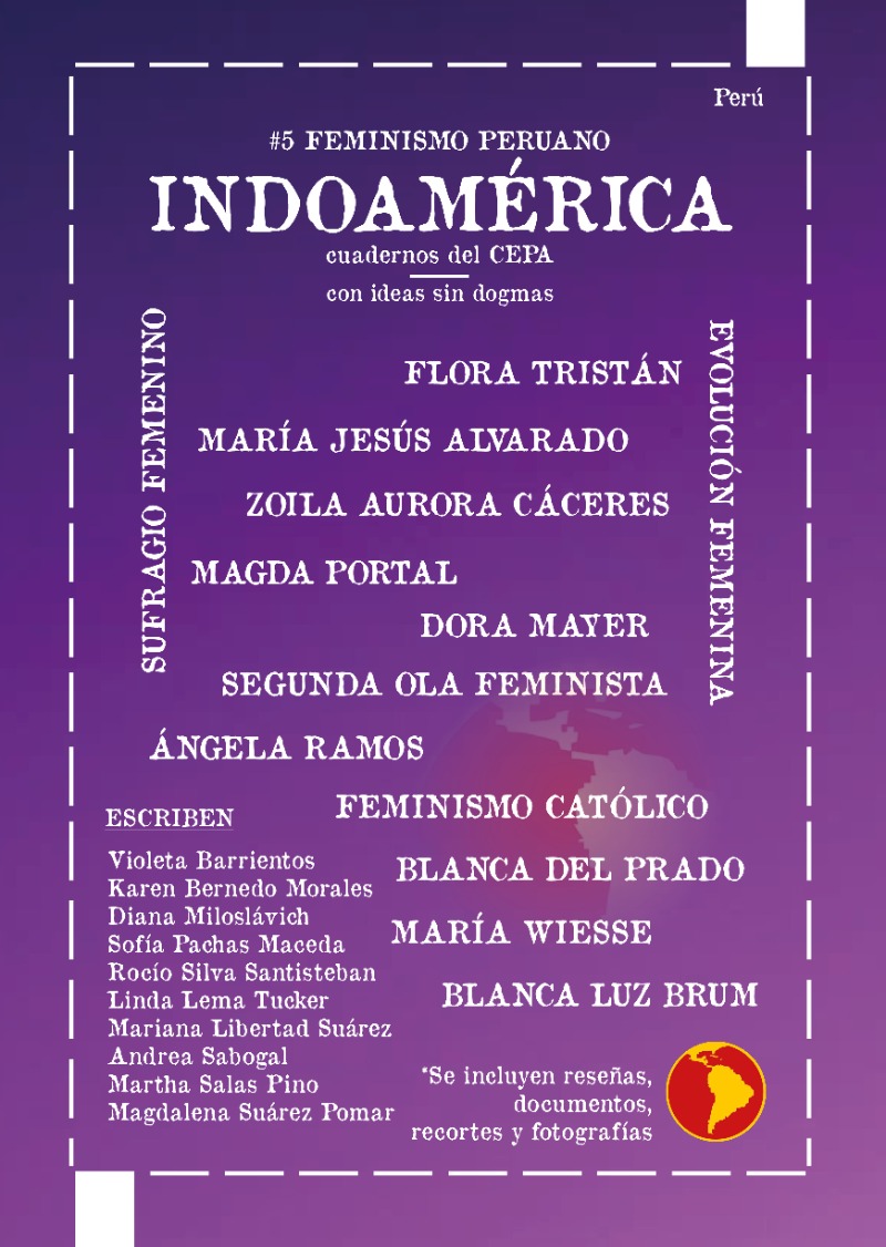 Indoamérica Magazine, vol. 5, diciembre 2024: Feminismo peruano