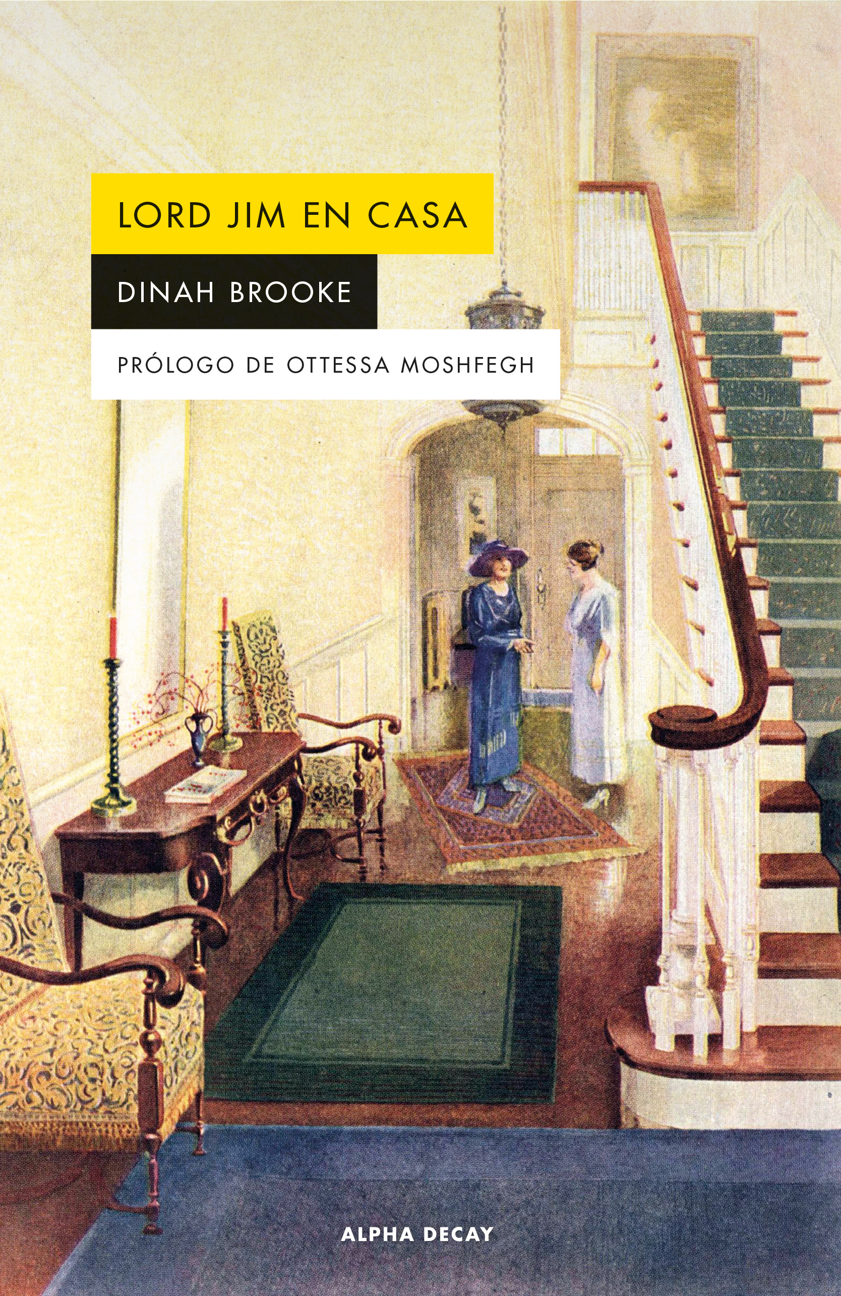 Portada de Lord Jim en casa, de Dinah Brooke