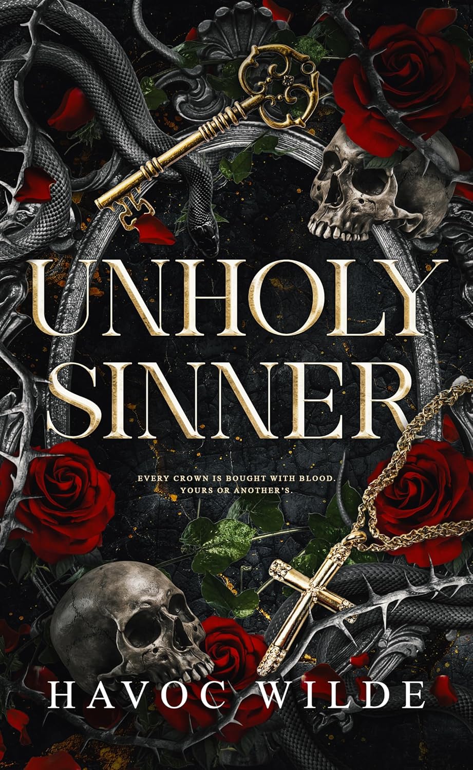 Unholy Sinner (Sinners of the Black Crown Society, #1)