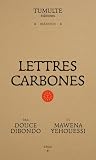 Lettres carbones