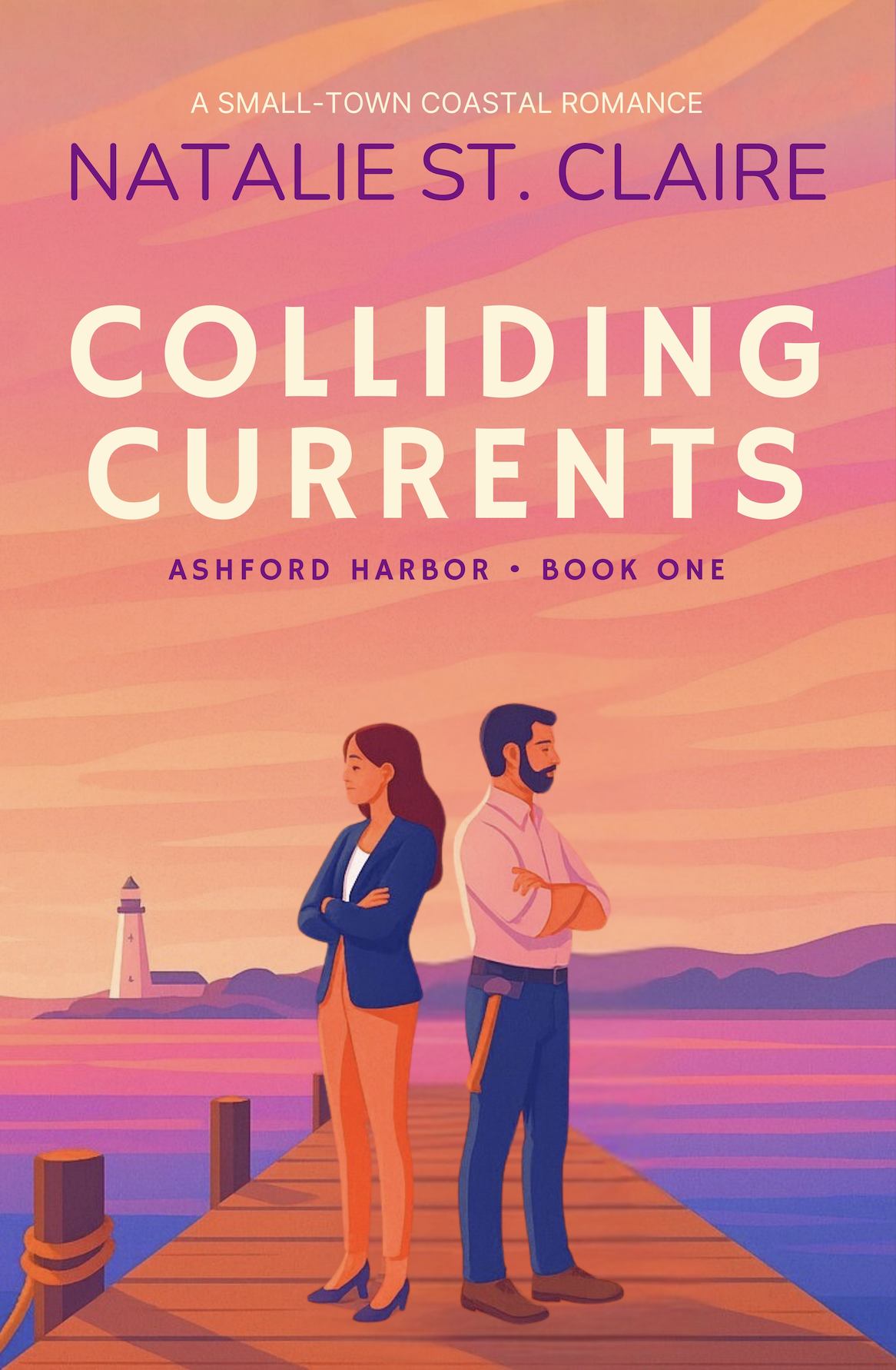 Colliding Currents: A Small-Town Coastal Romance (Ashford Harbor Book 1)