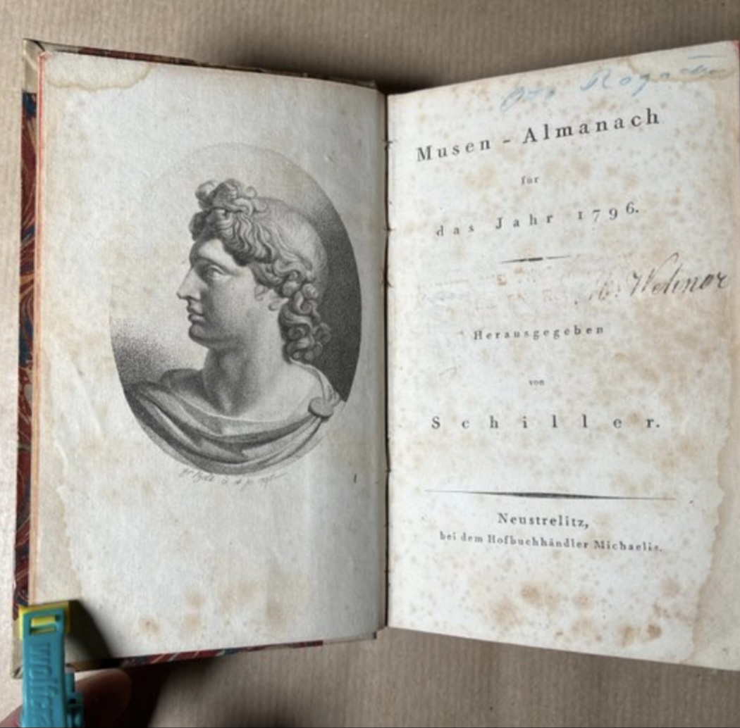 Musen-Almanach für das Jahr 1796 (Hardcover)