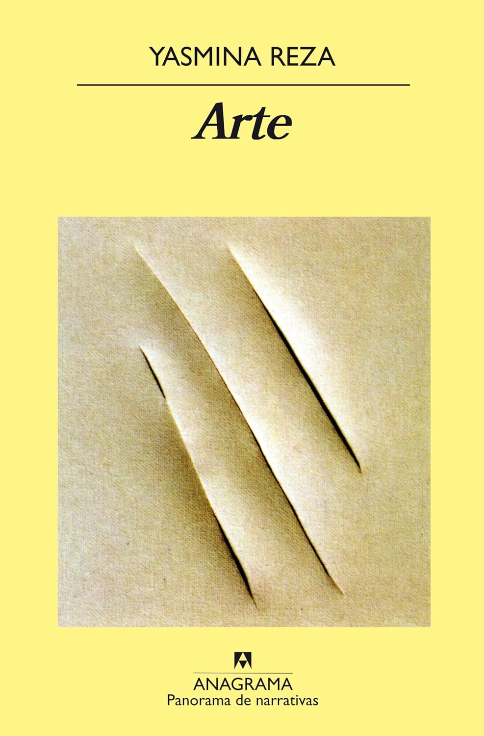 Portada de Arte, de Yasmina Reza