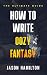 How to Write Cozy Fantasy by Jason Hamilton