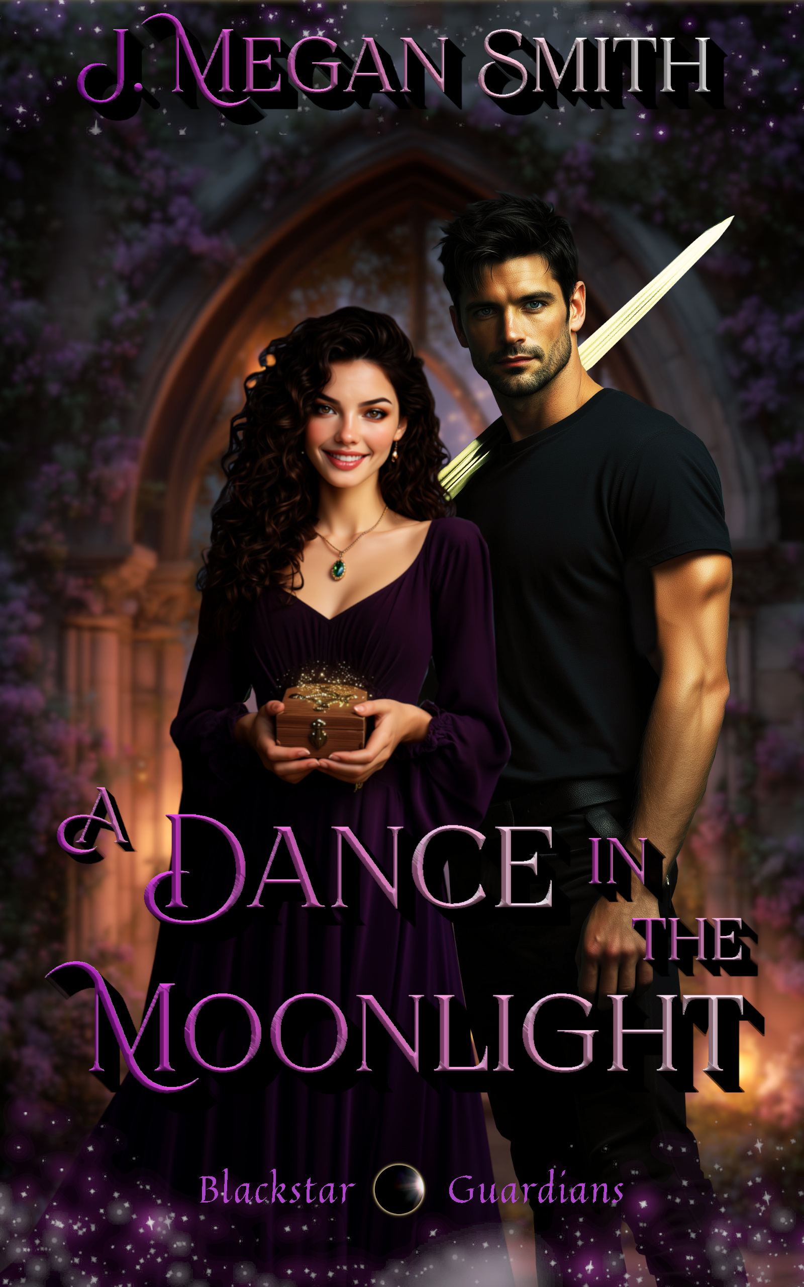 A Dance in the Moonlight: A Light Cozy Fantasy Romance with humor, heart, and a swirl of magic: Blackstar Guardians, Book 2