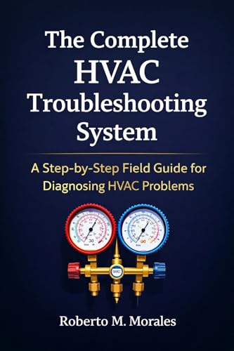 The Complete HVAC Troubleshooting System: A Step-byStep Field Guide for Diagnosing HVAC Problems (Airflow, Refrigerant, Electrical & Compressor Systems) ... HVAC Field Guides for Technicians Book 2)