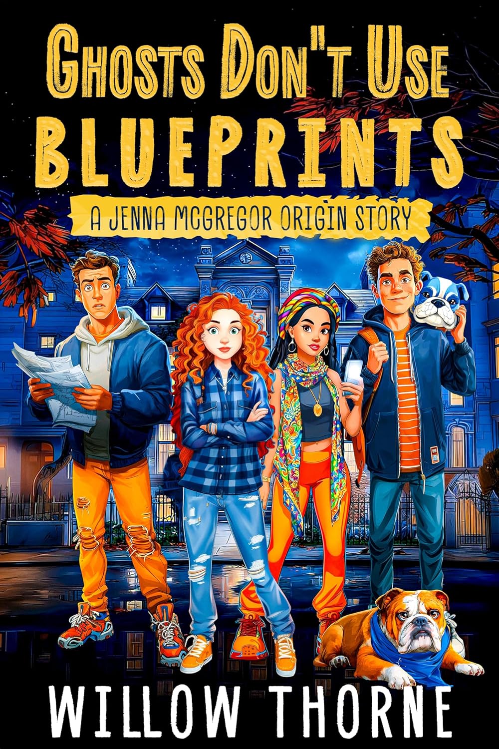 Ghosts Don't Use Blueprints: A Jenna McGregor Origin Story (Jenna McGregor Mystery Series)