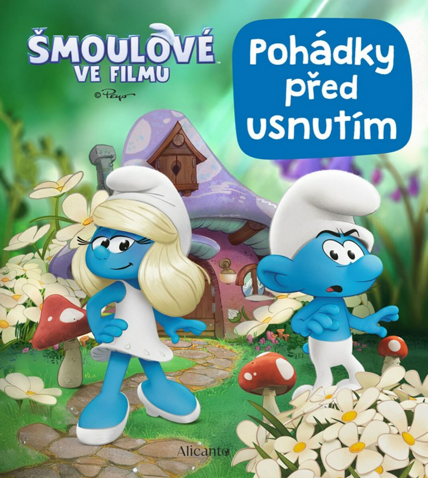 Šmoulové ve filmu: Pohádky před usnutím (Hardcover)